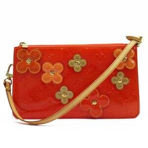 Louis Vuitton Handbag Accessory Monogram Vernis Flower Lexington Patent Leather